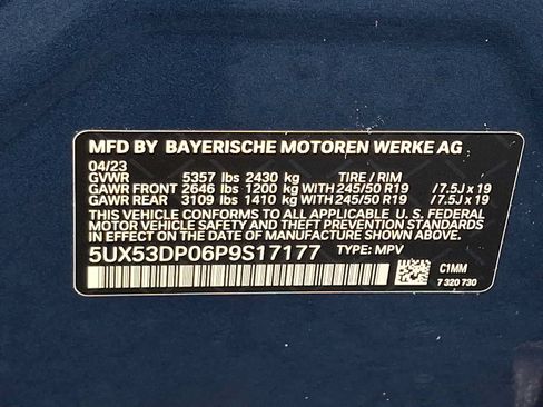 Certified 2023 BMW X3 xDrive30i w/ M Sport Package AWD/4WD image 28