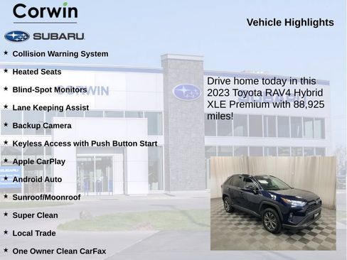 Used 2023 Toyota RAV4 XLE Premium AWD/4WD image 6