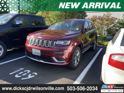 Used 2021 Jeep Grand Cherokee Summit AWD/4WD image 2