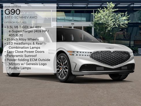 New 2026 Genesis G90 3.5T AWD/4WD image 3