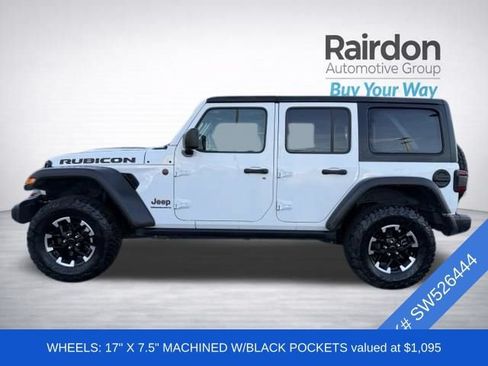 Used 2025 Jeep Wrangler Unlimited Rubicon AWD/4WD image 4