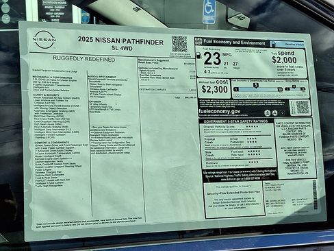 New 2025 Nissan Pathfinder SL image 19
