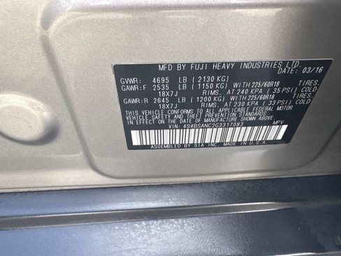Used 2016 Subaru Outback 2.5i Limited AWD/4WD image 13