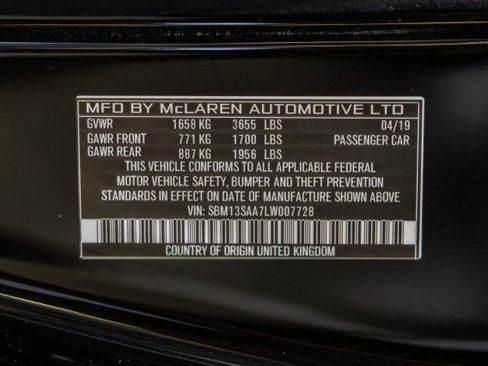 Used 2020 McLaren 600LT Spider RWD image 52