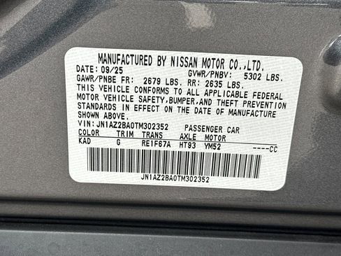 New 2026 Nissan Leaf w/ Floor Mat Package (S+) image 33