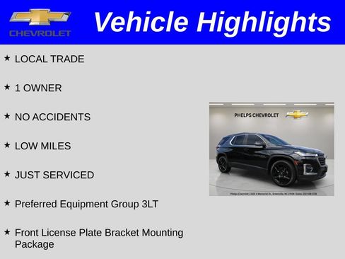 Certified 2023 Chevrolet Traverse LT AWD/4WD image 2