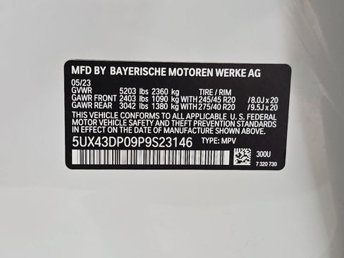 Used 2023 BMW X3 sDrive30i w/ M Sport Package RWD image 34