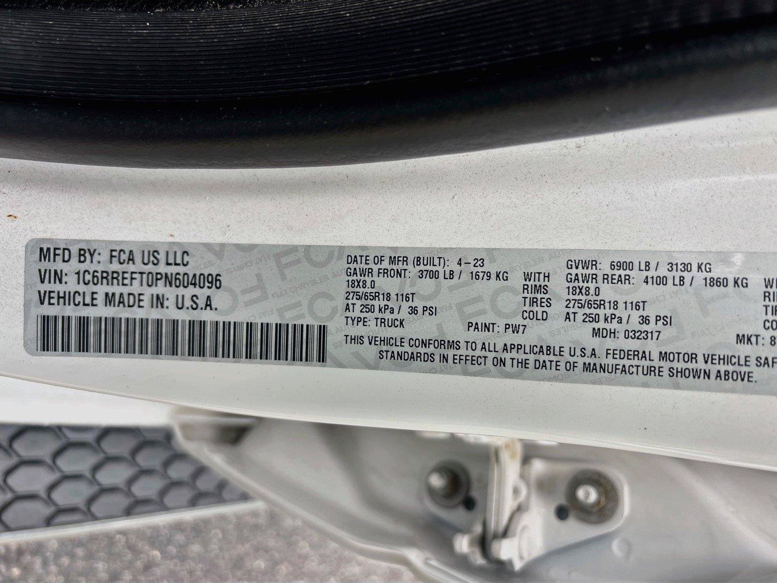 Used 2023 RAM 1500 Big Horn RWD image 18