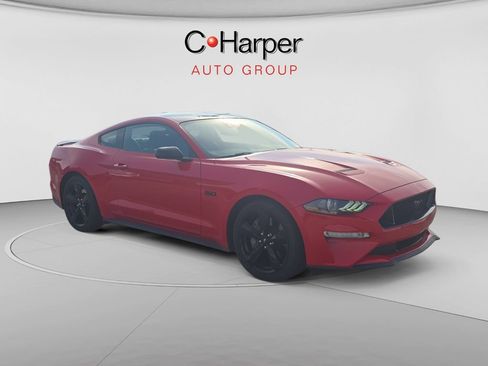 Used 2021 Ford Mustang GT Premium w/ Carbon Sport Interior Package RWD image 1