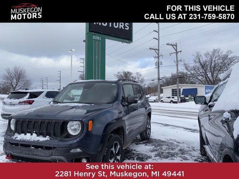 Used 2020 Jeep Renegade Trailhawk w/ Safety and Security Group image 1