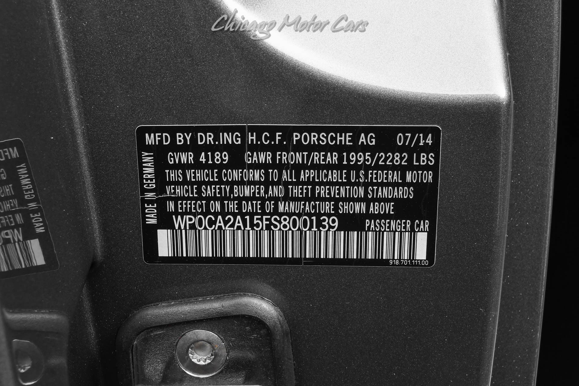 Used 2015 Porsche 918 Spyder AWD/4WD image 65