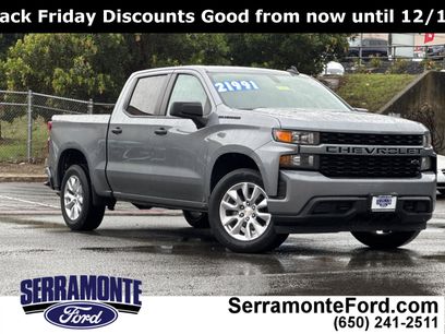 Used 2021 Chevrolet Silverado 1500 Custom w/ LPO, Dark Essentials Package