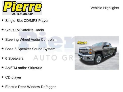 Used 2015 Chevrolet Silverado 3500 LTZ w/ Duramax Plus Package AWD/4WD image 13