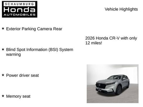 New 2026 Honda CR-V EX-L image 8