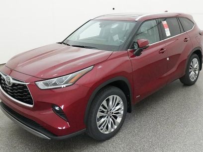 New 2026 Toyota Highlander Platinum