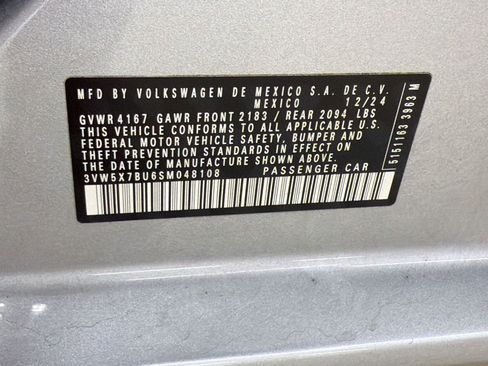 Used 2025 Volkswagen Jetta S FWD image 17