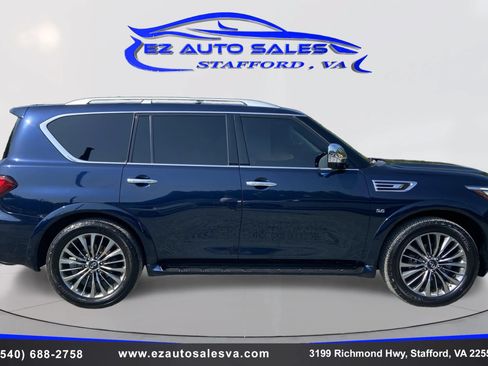 Used 2019 INFINITI QX80 Luxe w/ 22" Wheel Package AWD/4WD image 4