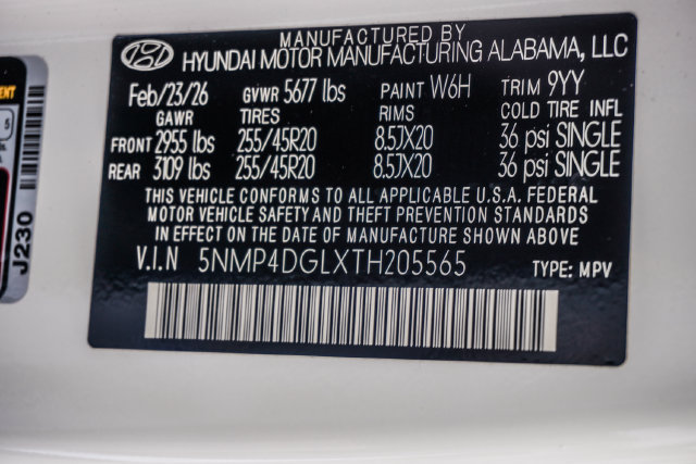 Certified 2026 Hyundai Santa Fe Limited AWD/4WD image 48