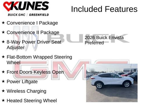New 2026 Buick Envista Sport Touring w/ Convenience I Package FWD image 3