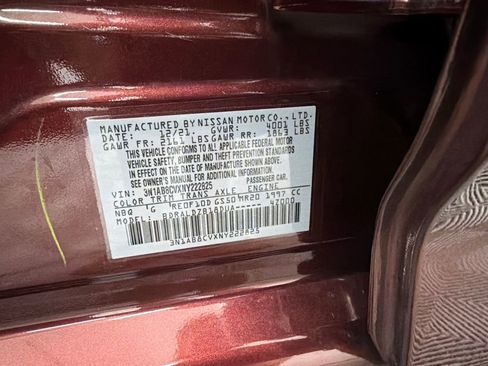 Used 2022 Nissan Sentra SV FWD image 29