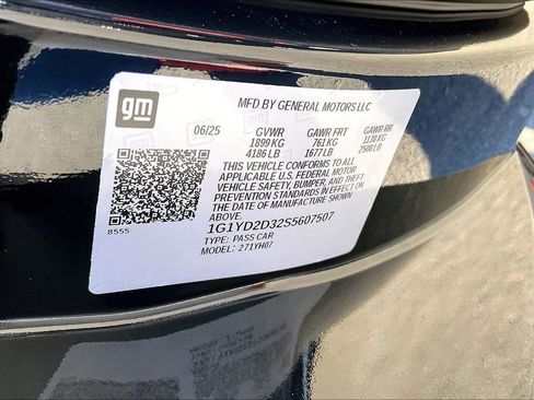 Used 2025 Chevrolet Corvette Z06 w/ Battery Protection Package image 21