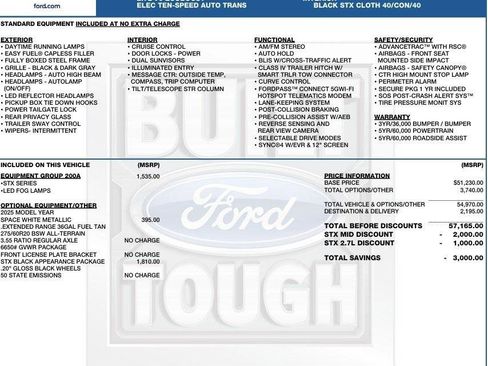 New 2025 Ford F150 STX w/ STX Black Appearance Package image 2