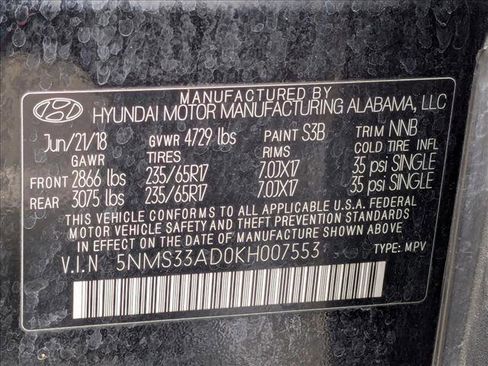 Used 2019 Hyundai Santa Fe SEL image 16