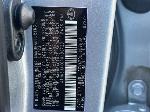 Certified 2024 Toyota Camry XSE image 40