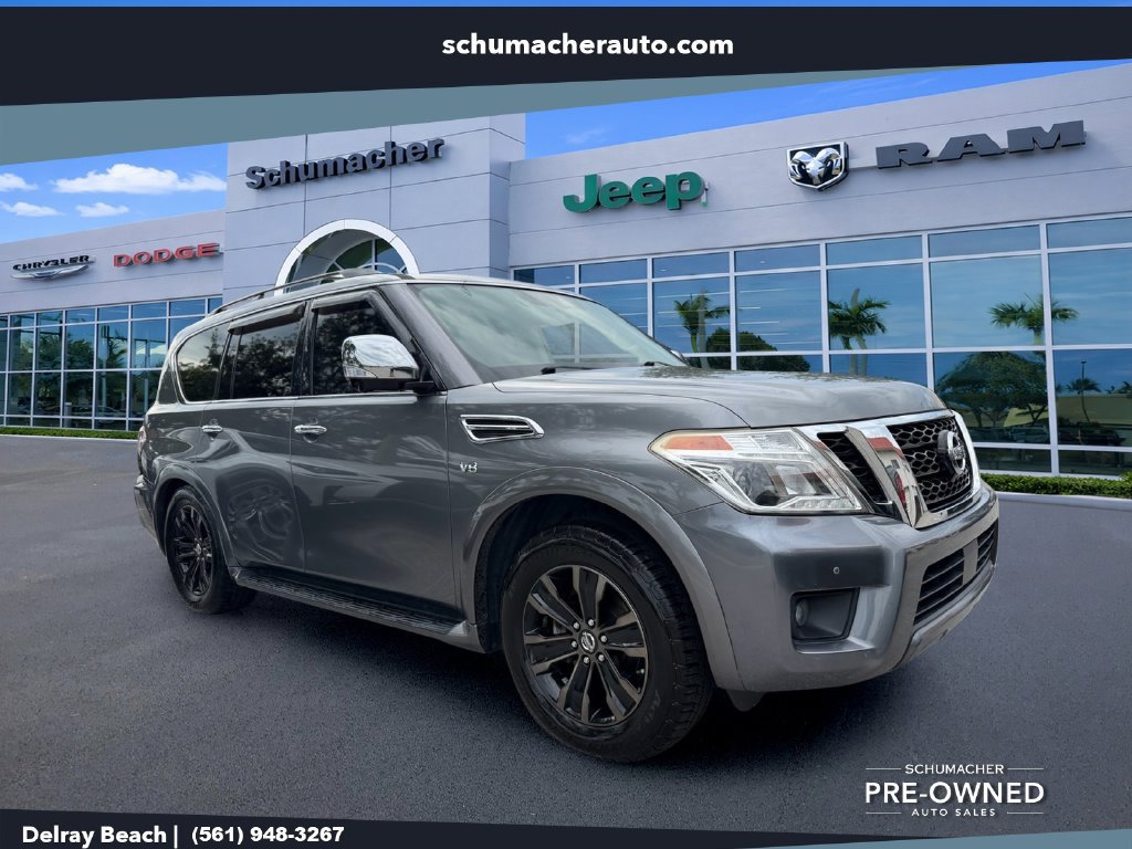 Used 2019 Nissan Armada Platinum w/ Cargo Package RWD image 1