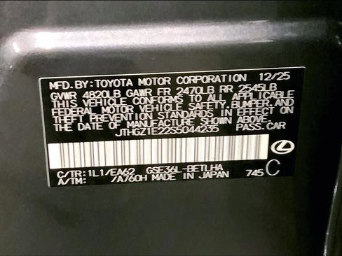 New 2025 Lexus IS 350 F Sport image 22