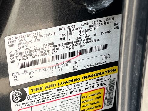 Used 2022 Ford Expedition Platinum AWD/4WD image 33