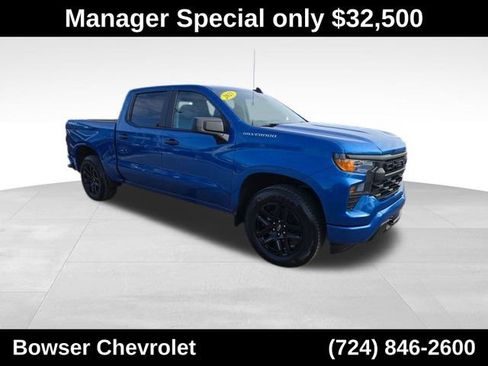 Certified 2023 Chevrolet Silverado 1500 Custom w/ LPO, Dark Essentials Package image 7