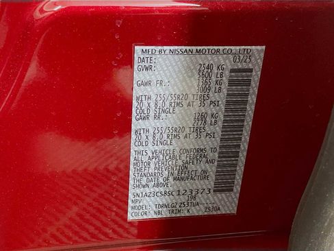 Used 2025 Nissan Murano SL w/ Cargo Package image 31