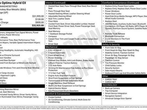 Used 2014 Kia Optima EX image 24