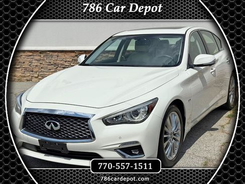 Used 2020 INFINITI Q50 Luxe w/ Essential Package (3.0T Luxe) AWD/4WD image 1