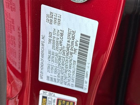 Certified 2020 Acura RDX FWD image 30