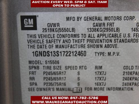 Used 2007 Chevrolet TrailBlazer LS w/ LS Preferred Equipment Group image 10