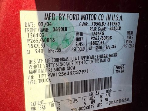 Used 2004 Ford F150 Lariat image 30