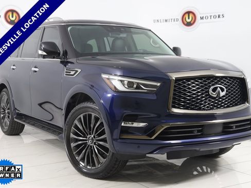 Used 2021 INFINITI QX80 Premium Select w/ All-Season Package image 1