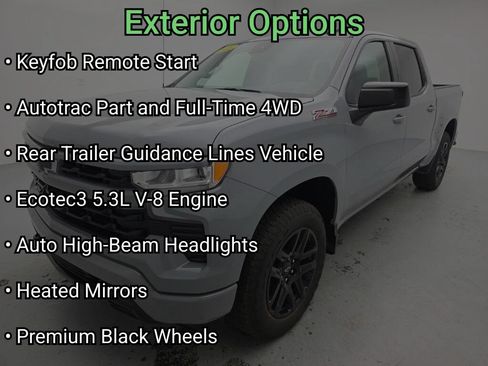 Used 2025 Chevrolet Silverado 1500 RST w/ Z71 Off-Road Package AWD/4WD image 7