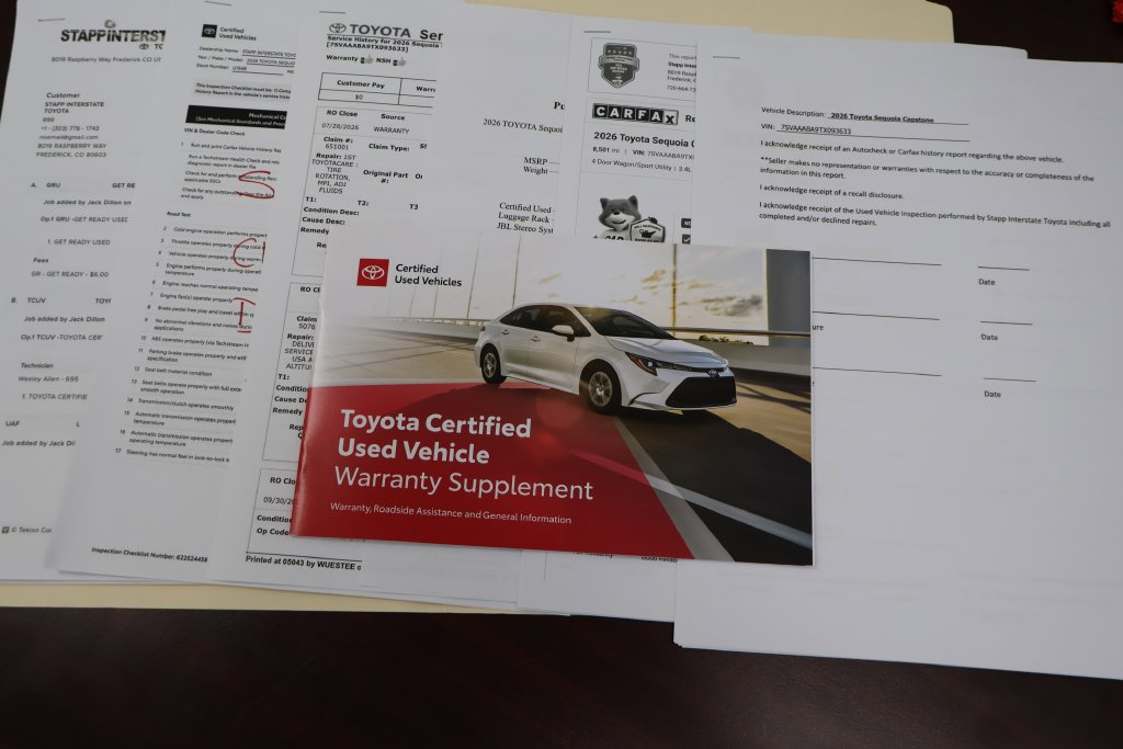Certified 2026 Toyota Sequoia Capstone AWD/4WD image 31