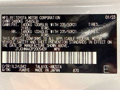 Used 2023 Lexus RX 350 Premium Plus w/ Cold Area Package image 27