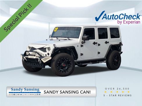 Used 2014 Jeep Wrangler Unlimited Sahara w/ Max Tow Package image 1