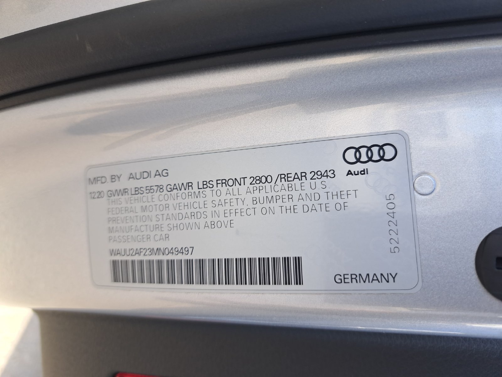 Used 2021 Audi A7 3.0T Premium Plus w/ Premium Plus AWD/4WD image 13