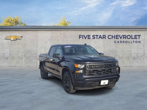 Used 2023 Chevrolet Silverado 1500 Custom w/ LPO, Dark Essentials Package RWD image 2