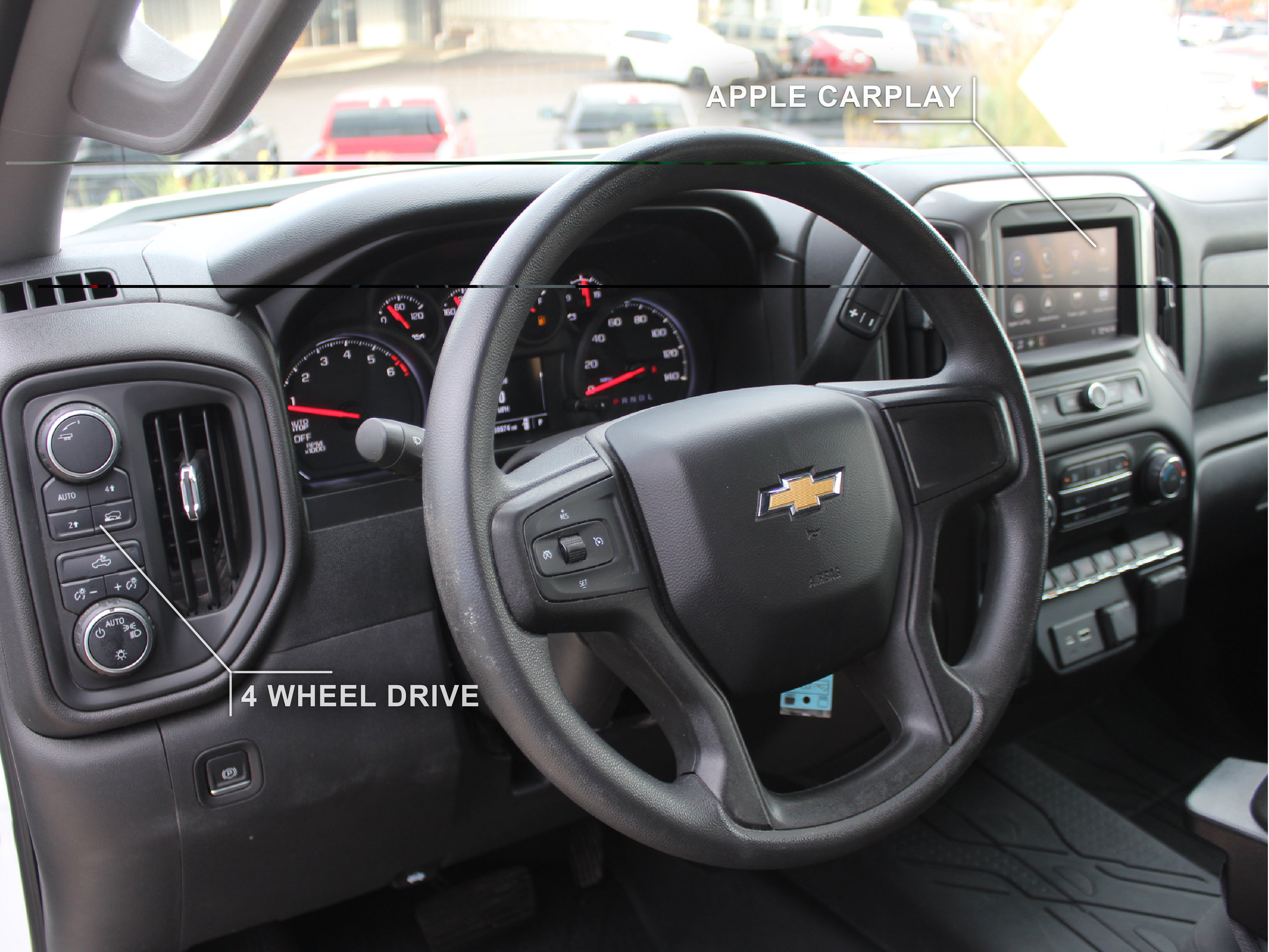 Used 2021 Chevrolet Silverado 1500 Custom AWD/4WD image 3