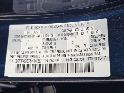 Used 2024 MAZDA MAZDA3 s image 30