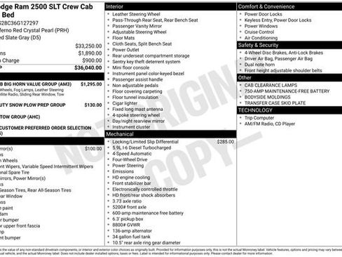 Used 2006 Dodge Ram 2500 Truck SLT w/ Quad Cab Big Horn Value Group AWD/4WD image 33