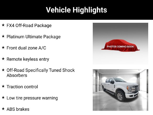 Used 2019 Ford F250 Platinum w/ Platinum Ultimate Package AWD/4WD image 2