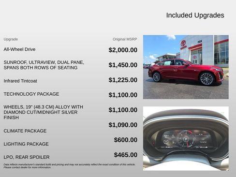 Used 2022 Cadillac CT5 Premium Luxury w/ Technology Package AWD/4WD image 4